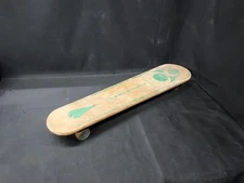 SKATEBOARD 1960's ZIPEES SIDEWALK SURF BOARD Wood Rare Green All Pro M373