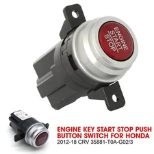 Engine Key Start Stop Push Button Switch For Honda 2012-18 CRV 35881-T0A-G02/3 #