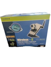 Linksys WVC54G Wireless-G Internet Video Camera New NIB Retro Collector  