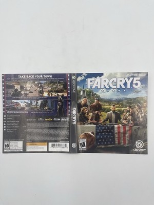 Far Cry 5 FarCry 5 (Microsoft Xbox One, 2018) Cover Art And Manual Only No Game