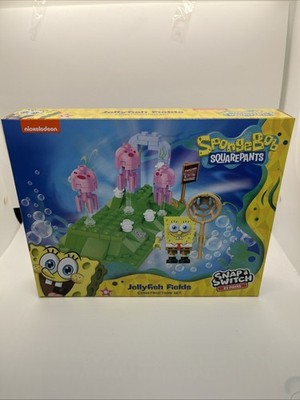 SpongeBob SquarePants Jellyfish Fields Snap And Switch Set New Nickelodeon
