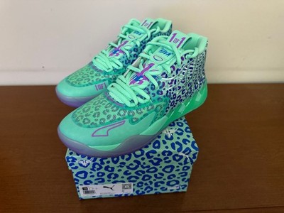 NIB - PUMA Mb.01 Alien Safari Basketball Mens Size 13 Green Sneakers 31140101