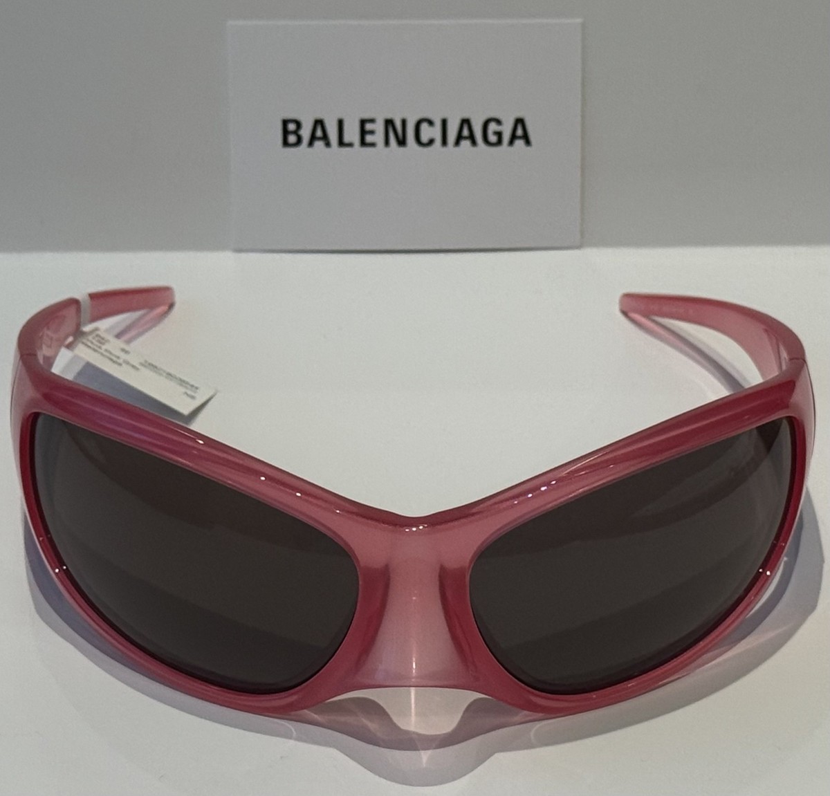 Balenciaga Shield/Wrap Eyewear Fashion Designer Sunglasses Unisex