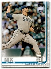 2019 Topps #33 Jacob Nix San Diego Padres Rookie