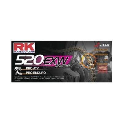 RK 520EXW Heavy-Duty Non-Sealed Chain - 520EXW-120