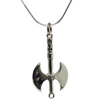 "Wikinger Axt Halskette AnhäNger 925 Sterling Silber 20\" Schlangenkette Nordma..."
