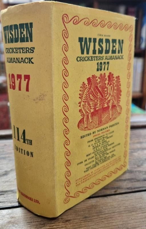 Wisden Cricketers' Almanack 1977 (114th edition) : Norman Preston