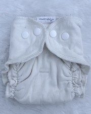 Esembly Cloth Diaper Inner - Size 1 - Organic Cotton Fitted Diaper 7-17 lbs 