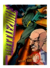 Batman vs. Gotham's Worst 1995 SkyBox DC Power Chrome Legends Battlezone #B2