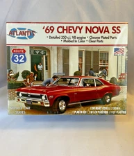 ATLANTIS Chevy '69 Nova SS model kit New in Factory SEALED Box-FREE SHIPPING