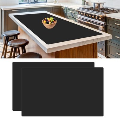 2Pack Large Silicone Mats for Kitchen Counter, 36''x24''(90cmx60cm) Heat Resi...