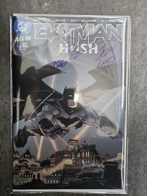 Batman #158 H2SH Signed By Loeb & Capullo FanExpo Boston 2025 Exclusive Cover