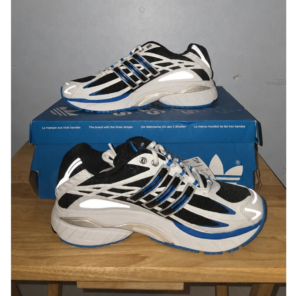 Adidas Adistar Cushion Black Bright Blue for sale | eBay