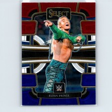 2024 Panini Select WWE Elton Prince #34 Red and Blue