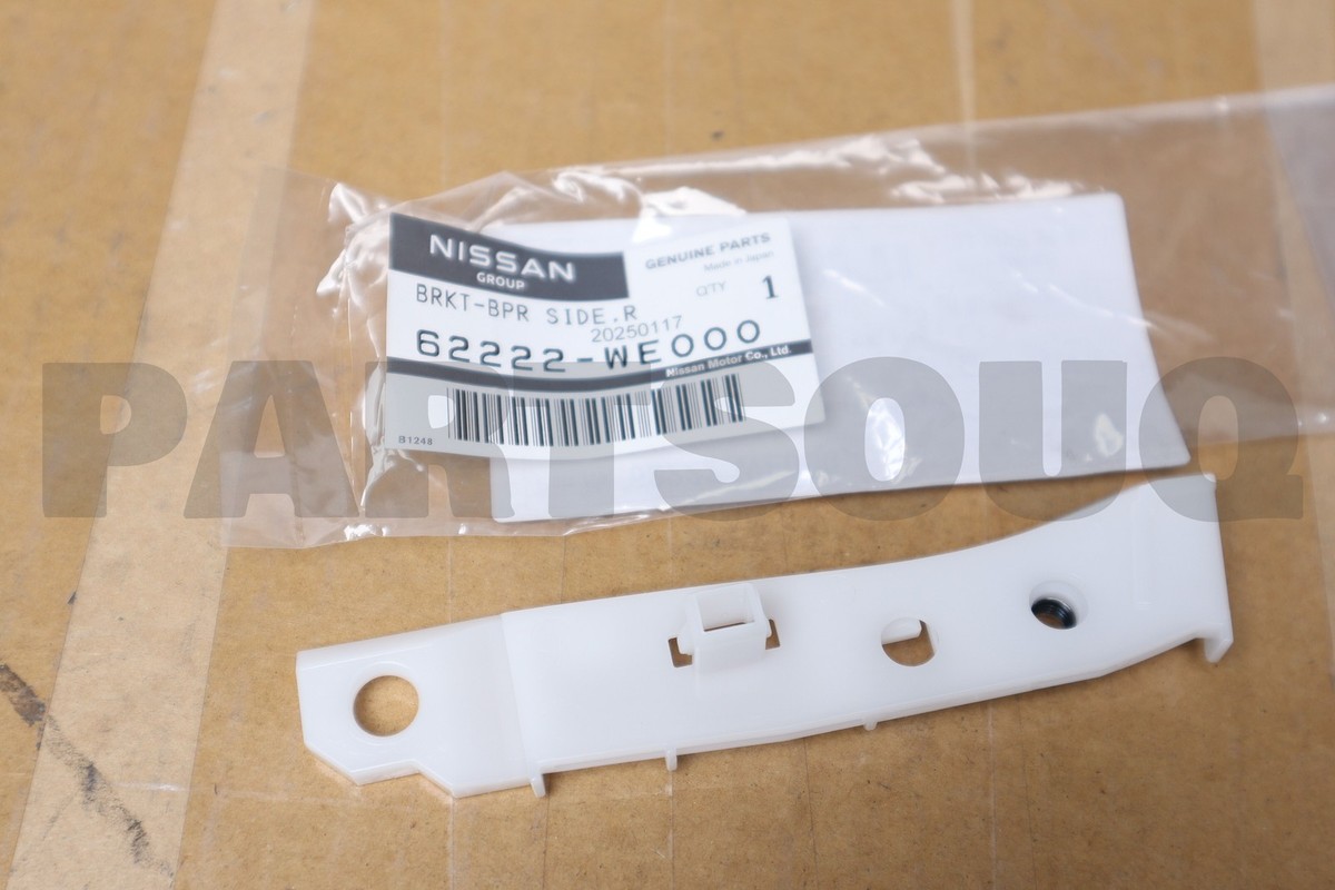 62222WE000 Genuine Nissan BRKT-BPR SIDE,R 62222-WE000 | eBay