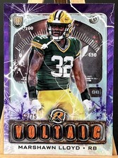 GREEN BAY PACKERS 2024 Resurgence - Voltaic Marshawn Lloyd #V-20 RARE #'D/75