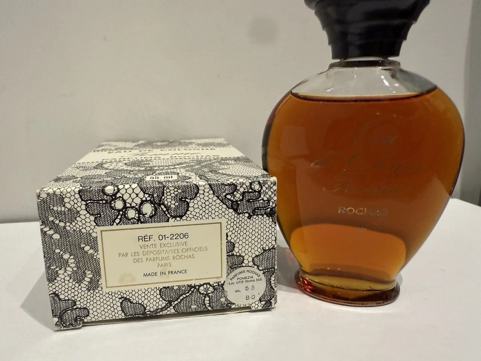 ROCHAS FEMME EAU DE COLOGNE 55ML DISCONTINUED VINTAGE - Imagen 2 de 2