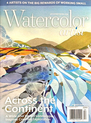 WATERCOLOR ARTIST MAGAZINE SUMMER 2025 | ACROSS THE CONTINENT