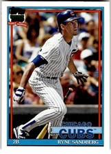 2026 Topps #T91-25 Ryne Sandberg Chicago Cubs 1991 Topps 35th MLB Baseball