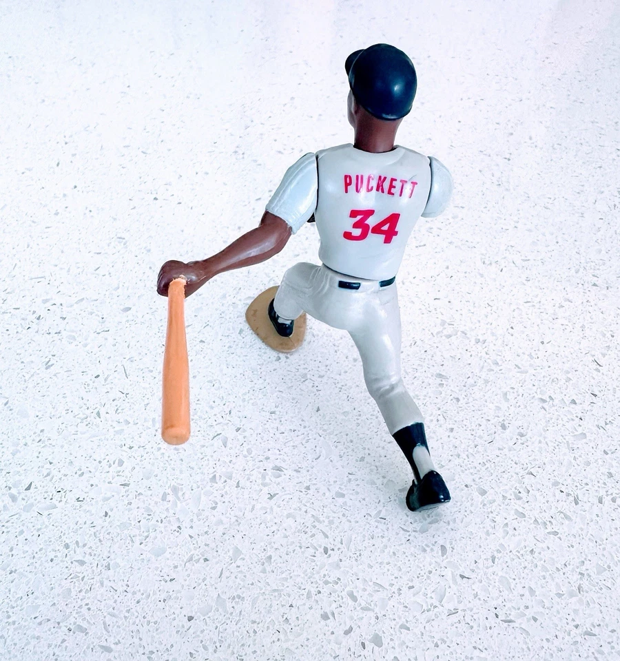 Kenner Alineación Inicial MLB Béisbol De Colección 1988 Kirby Puckett Minnesota Twins Suelto Foto 2 de 2