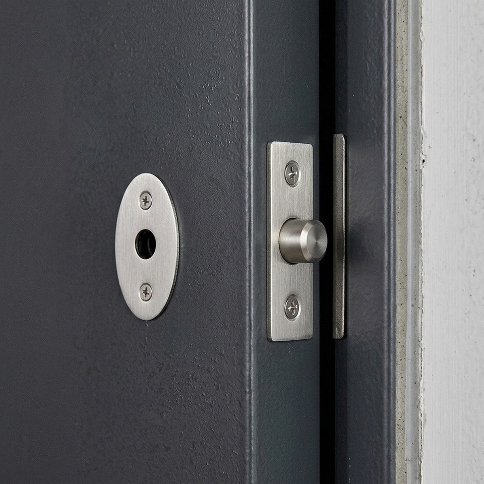 For Fire Safety Concealed Door Lock for Pipe Wells Maintenance Shafts ...