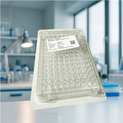 Corning 3596 TC-Treated 96-Well Plate Flat Bottom Sterile with Lid