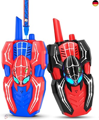 Walkie Talkie Kinder, MOMSIV Spinne Walky Talky Spielzeug für 3 4 5 6 7 8 Jahre 