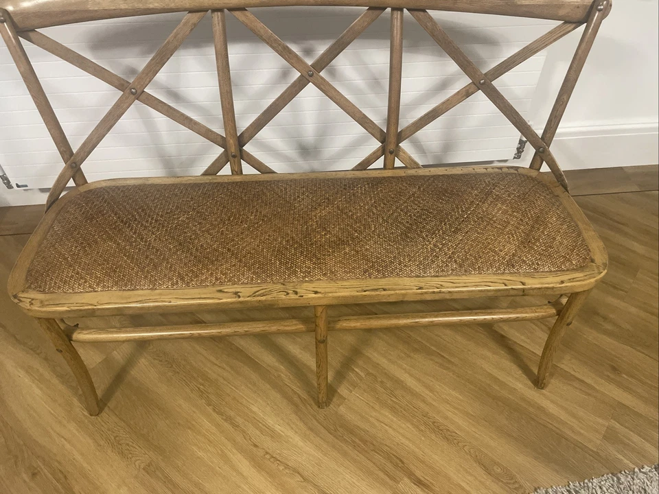 Oak Bench Seat - Image 4 of 4