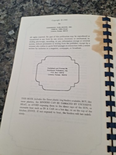 First Presbyterian Church Duncanville Texas 1980 Cookbook - Picture 4 of 8