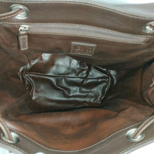ALX16 Gianni Versace Superb Medusa Backpack bag brown - Picture 5 of 11