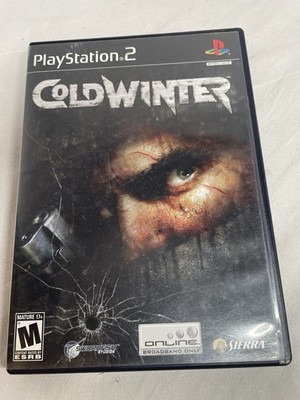 Cold Winter (Sony PlayStation 2 PS2 2005) Complete CIB w/Manual TESTED Works LN