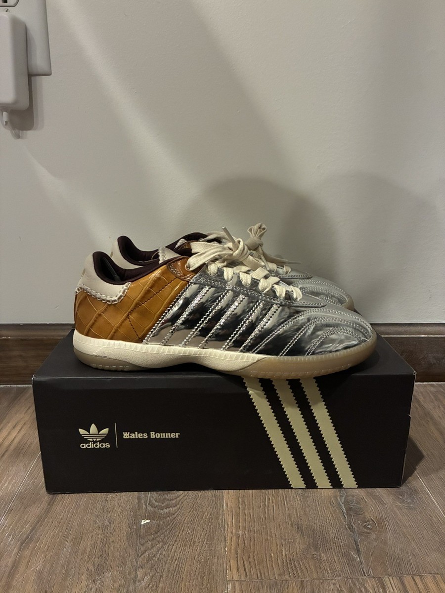 Adidas x Wales Bonner Samba OG 'Silver Metallic Easy Yellow' Croc IH5777 US  7.5 | eBay