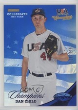 2013 USA Baseball Champions Certified National Team Mirror Blue Dan Child 1u6
