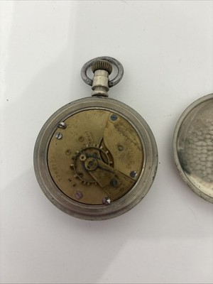 Elgin Nation Watch Co Pocket Watch-as Is