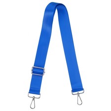 Purse Strap Replacement, 29.5-55" Crossbody Shoulder Strap Blue, Silver Buckle 