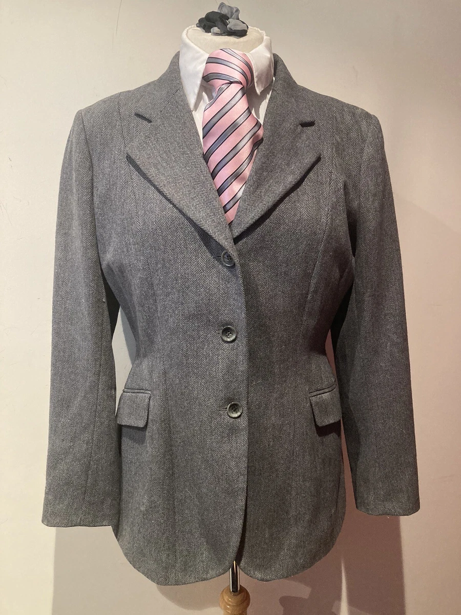 Grey tweed show best sale jacket