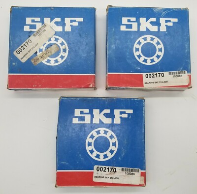 One(1) SKF 216 Deep Groove Ball Bearing FA08087X