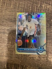 2021-22 Bowman University Chrome Prospect Gold /50 Will McClendon