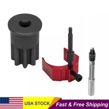 3PC CAT J-42083 Timing Pin +9U-7227 Injector Height Tool & Engine Barring Socket