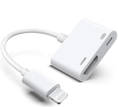 For Lightning to HDMI Digital AV Adapter 1080P HDMI Sync Screen Digital Audio AV