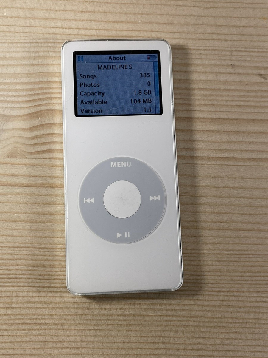 Apple iPod Nano 1st Generation A1137 - White (2gb) | eBay