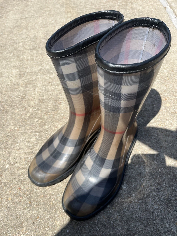 Botas de lluvia Burberry Classic Nova Check botas de goma Foto 4 de 4
