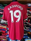 #19 RASHFORD MANCHESTER UNITED 2017/2018 HOME SHIRT SIZE XL JERSEY CAMISETA w736