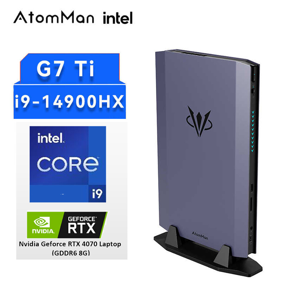 AtomMan G7 Ti Gaming PC Core i9-14900HX WiFi 7 Bluetooth V5.4 RTX 