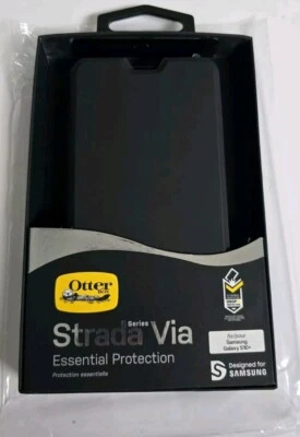 Funda Cartera Abatible Original OtterBox Strada Via Series Samsung Galaxy S10+