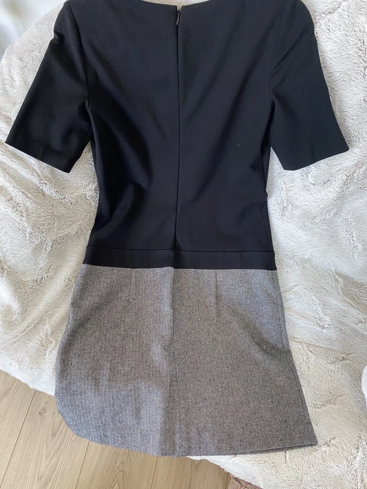 TOMMY HILFIGER черный и серый повседневное/коктейльное платье размер 6 - Изображение 2 из 4