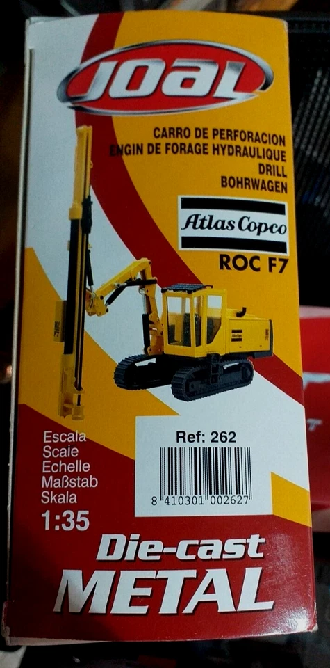 Atlas Copco Roc F7 Drill JOAL 262 1/35 - Image 2 of 2