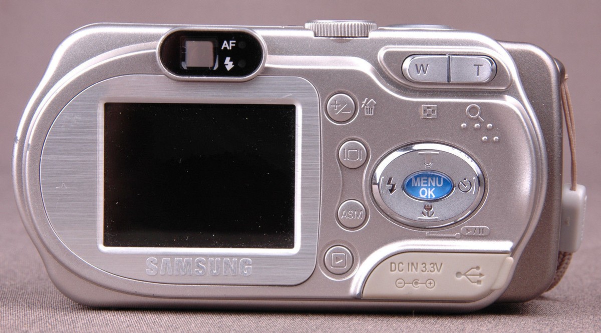 Samsung Digimax A6 6.0MP Digital Camera - Silver for sale online