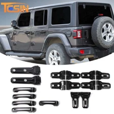 Spire Tire Tailgate handle Door Hinge cover trim Kit For Jeep wrangler 2018+ JL