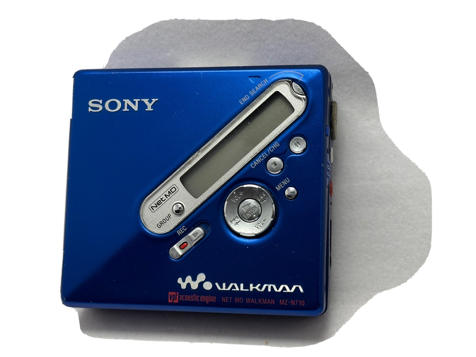 Sony MZ N710 portable minidisc player recorder With Sony Microphone. eBay